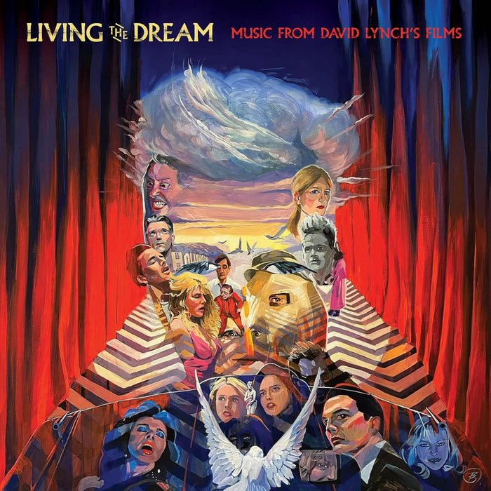 Various Artists Living The Dream Music From The Films Of David Lynch Vinyl LP Red Colour