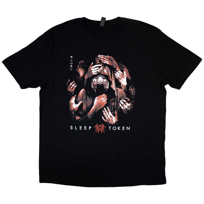 Sleep Token Grabbing Hands Black Small T-Shirt