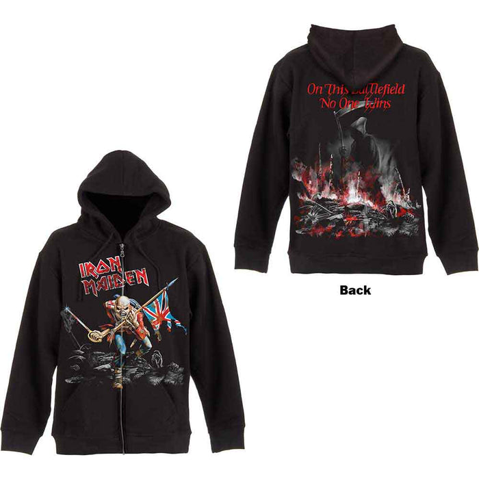 Iron Maiden Scuffed Trooper XX-Large Zipped Hoodie