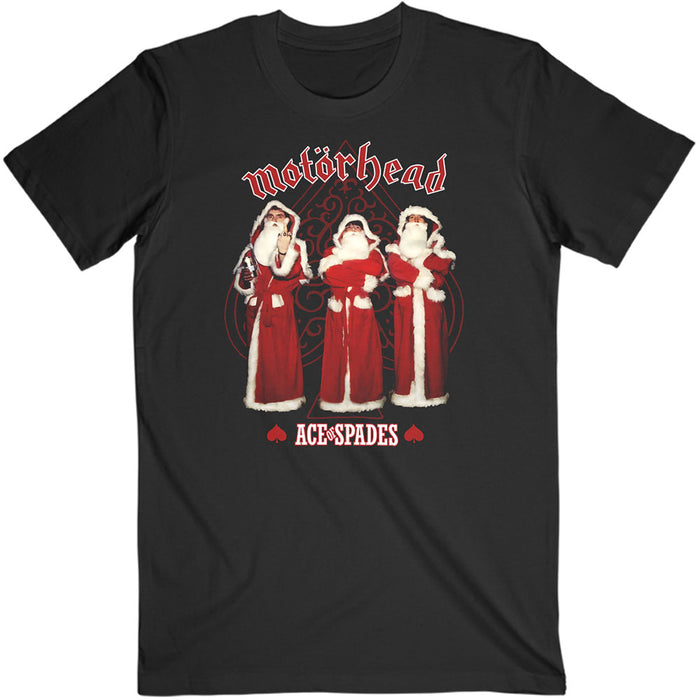 Motorhead Ace Of Spades Christmas Black Large T-Shirt