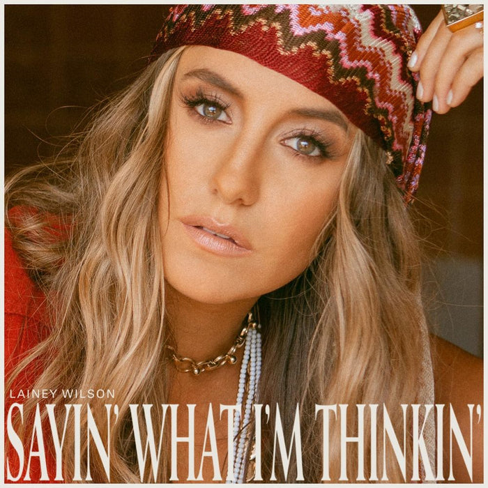 Lainey Wilson Sayin' What I'm Thinkin' Vinyl LP Pearl Colour