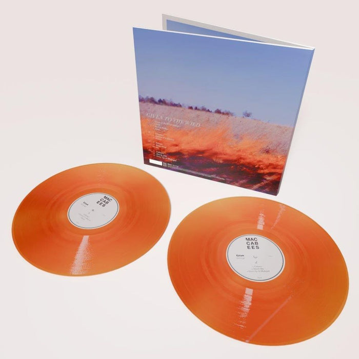 The Maccabees Given To The Wild Vinyl LP Translucent Orange Colour 2025
