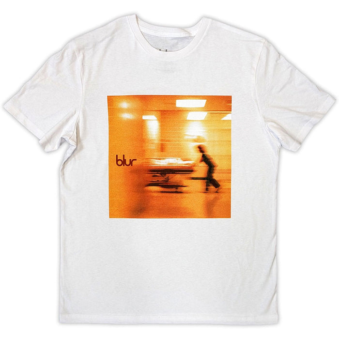 Blur Album Cover White Large T-Shirt