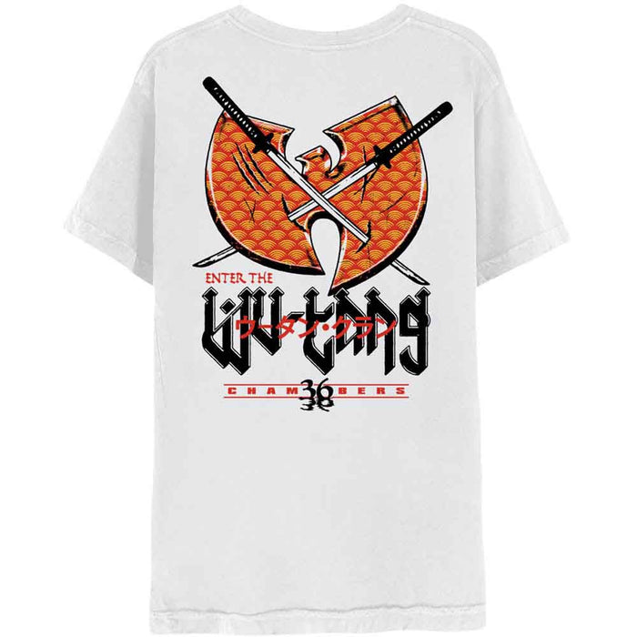 Wu-Tang Clan Swords White Large T-Shirt