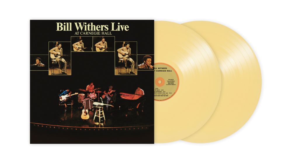 Bill Withers Live At Carnegie Hall Vinyl LP Yellow Colour Black Friday 2024