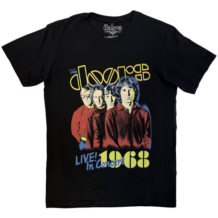 The Doors Live In Concert '68 Black XX-Large T-Shirt