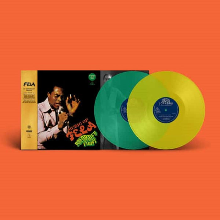 Fela Kuti Roforofo Fight Vinyl LP Yellow & Green Colour 2022