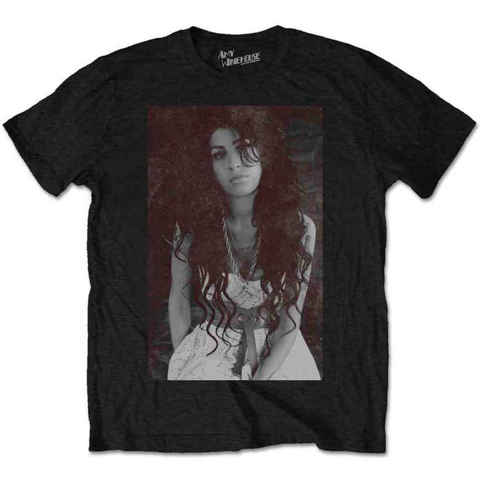 Amy Winehouse Back to Black Chalk Board Black Medium T-Shirt