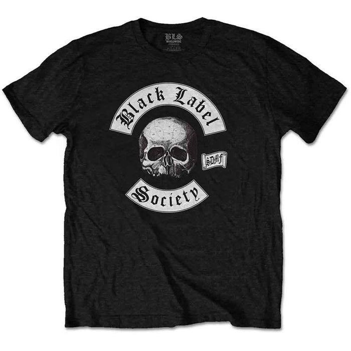 Black Label Society Skull Logo Black X-Large T-Shirt