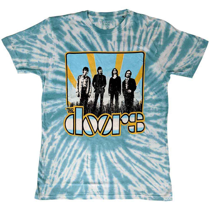The Doors Waiting For The Sun Wash Light Blue XX-Large T-Shirt