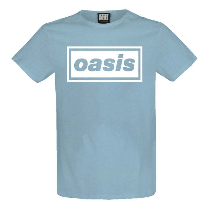 Oasis Logo Blue Small T-Shirt