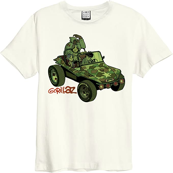 Gorillaz Geep White Large T-Shirt