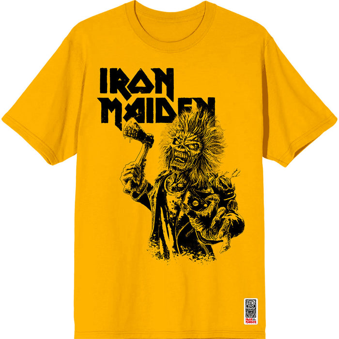 Iron Maiden Est. 1975 Yellow Medium T-Shirt