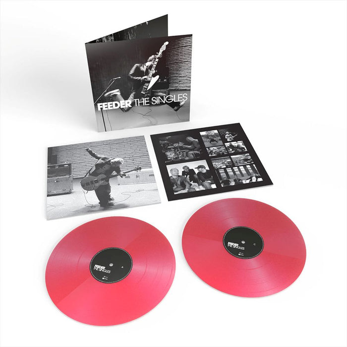 Feeder The Singles Vinyl LP Transparent Pink Colour 2026