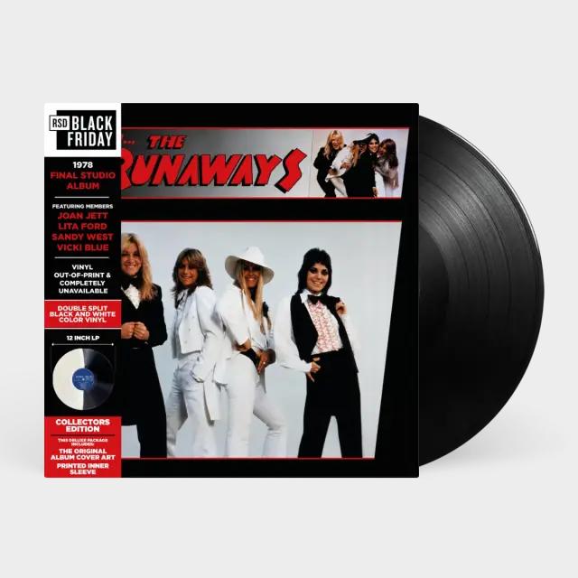 The Runaways And Now The Runaways Vinyl LP Black / White Colour RSD Black Friday 2026 Due Out 27/11/26