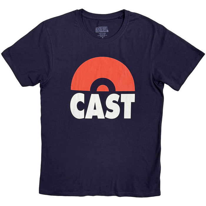 Cast Classic Logo Navy Blue Medium T-Shirt