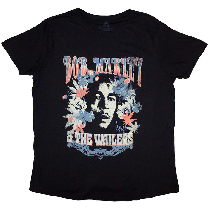 Bob Marley & The Wailers Black Ladies X-Large T-Shirt