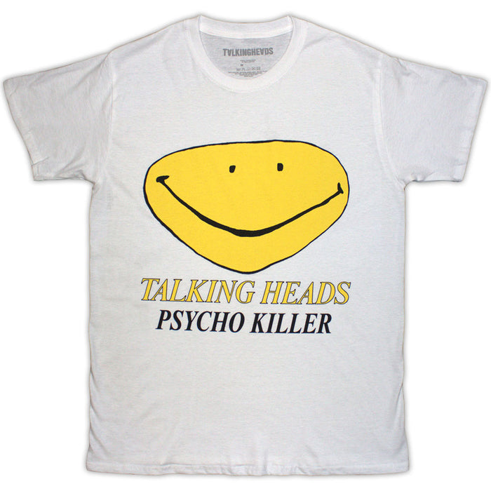 Talking Heads Psycho Killer White Small T-Shirt