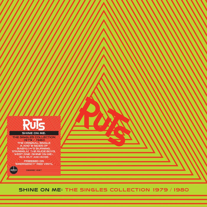 The Ruts Shine On Me The Singles Collection 1979 - 1980 Vinyl LP Emergency Red Translucent Colour Due Out 30/01/26