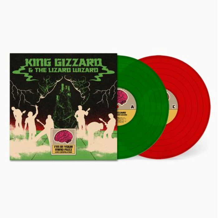King Gizzard And The Lizard Wizard I'm In Your Mind Fuzz Live Vinyl LP Red/Green Colour 2026