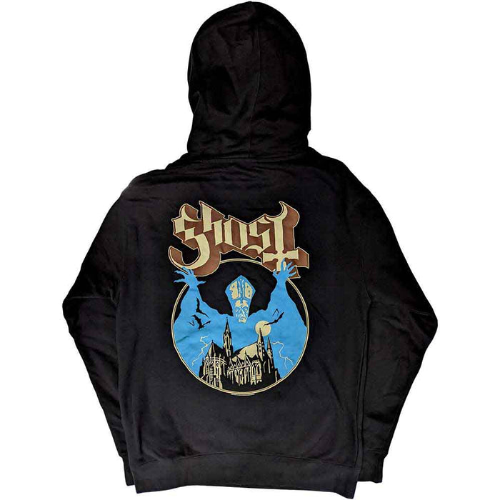 Ghost Logo Black X-Large Hoodie