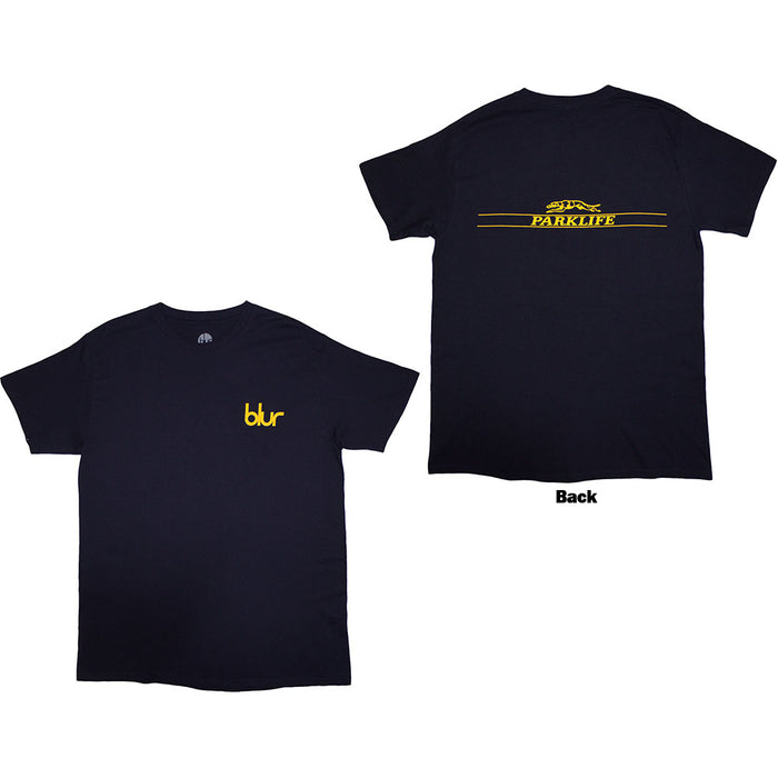 Blur Parklife Navy Blue X-Large T-Shirt