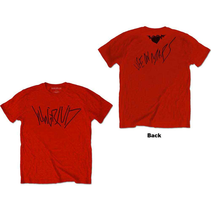 Yungblud Life on Mars Red Large T-Shirt