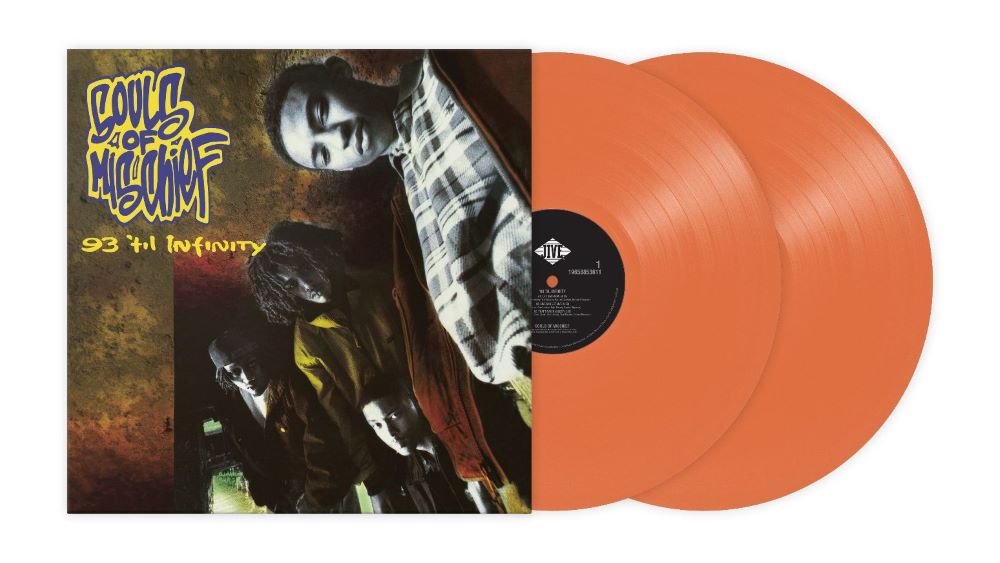 Souls of Mischief 93 'Til Infinity Vinyl LP Orange Colour 2024