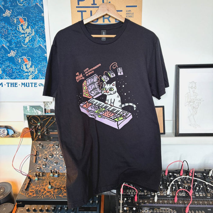 Assai Records x Cats On Synthesizers In Space T-Shirt