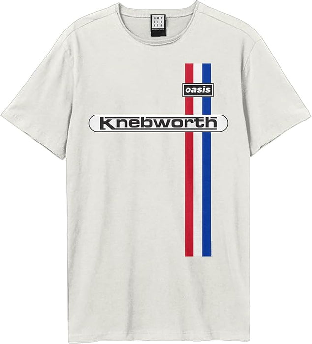 Oasis Knebworth Vintage White Small T-Shirt
