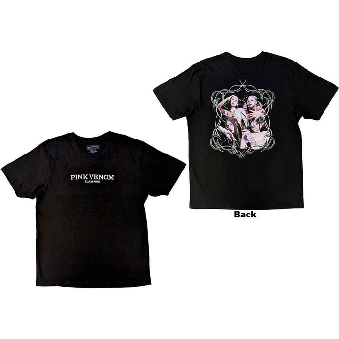 BLACKPINK Pink Venom Black X-Large T-Shirt