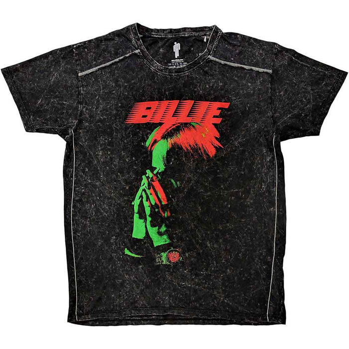Billie Eilish Hands Face Wash Black X-Large T-Shirt