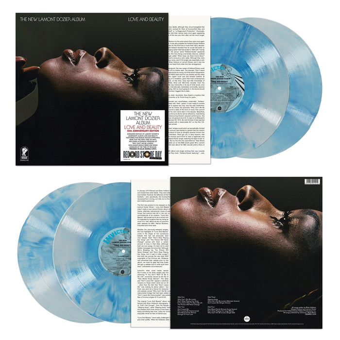 The New Lamont Dozier Album Love and Beauty 50th Anniversary Vinyl LP Blue Marble Colour RSD 2024