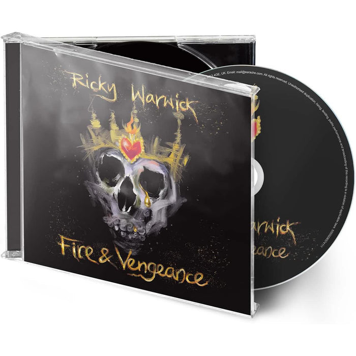 Ricky Warwick Fire & Vengeance CD 2026