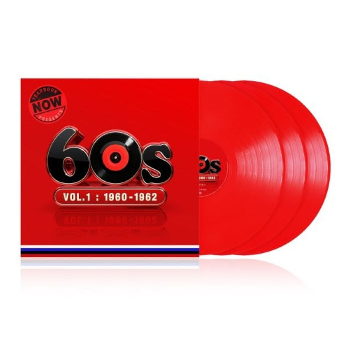 NOW Yearbook Presents - The 60s - Volume 1 : 1960-1962 Vinyl LP Bright Red Colour 2025