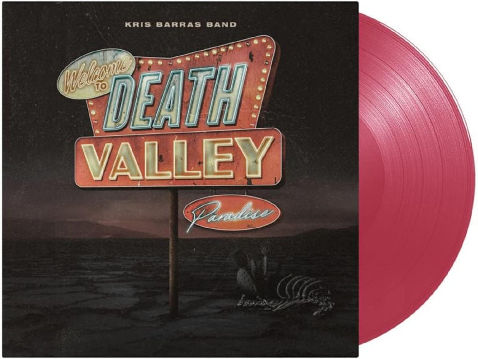 Kris Barras Band Death Valley Paradise Vinyl LP Transparent Red Colour