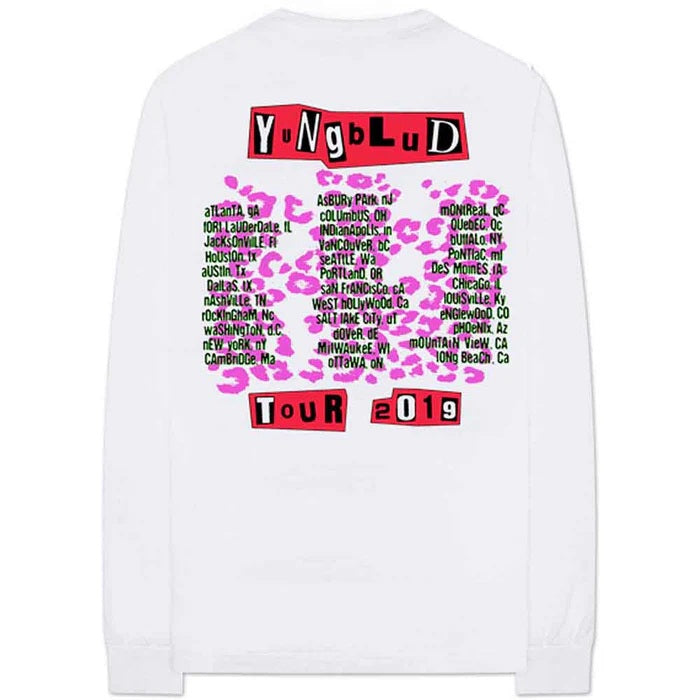 Yungblud Punker White Small Long Sleeve T-Shirt