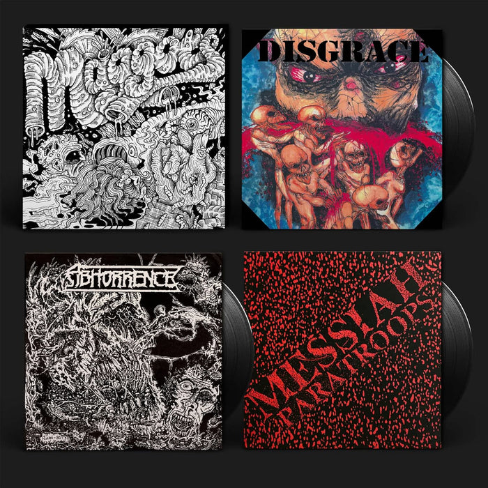 Abhorrence - Maggots: Original Artyfacts From the First Finnish Death Metal Era Part I 3 x 7"" Vinyl Single Due Out 24/04/26