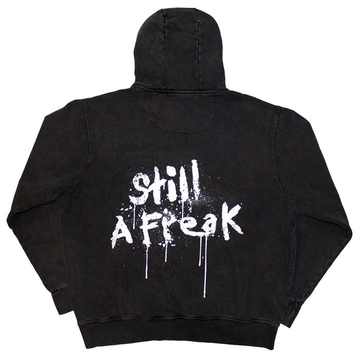 Korn Doll Still A Freak Stone Wash Charcoal Grey X-Large Hoodie