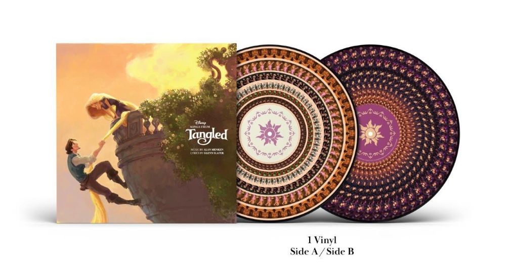 Songs From Tangled Vinyl LP 15th Anniversary Zoetrope 2025