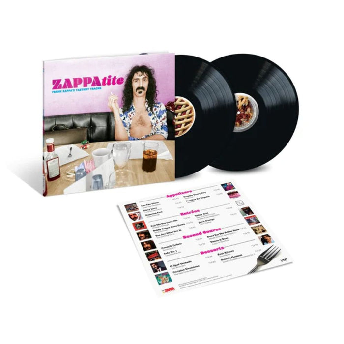Frank Zappa ZAPPAtite: Frank Zappa's Tastiest Tracks Vinyl LP Due Out 17/07/26