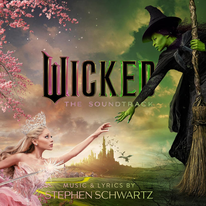 Wicked Motion Picture Soundtrack Vinyl LP Green & Pink Colour 2024
