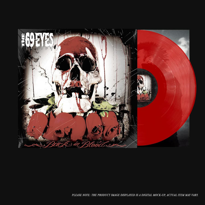 69 Eyes Back in Blood Vinyl LP Transparent Red Colour Due Out 26/06/26