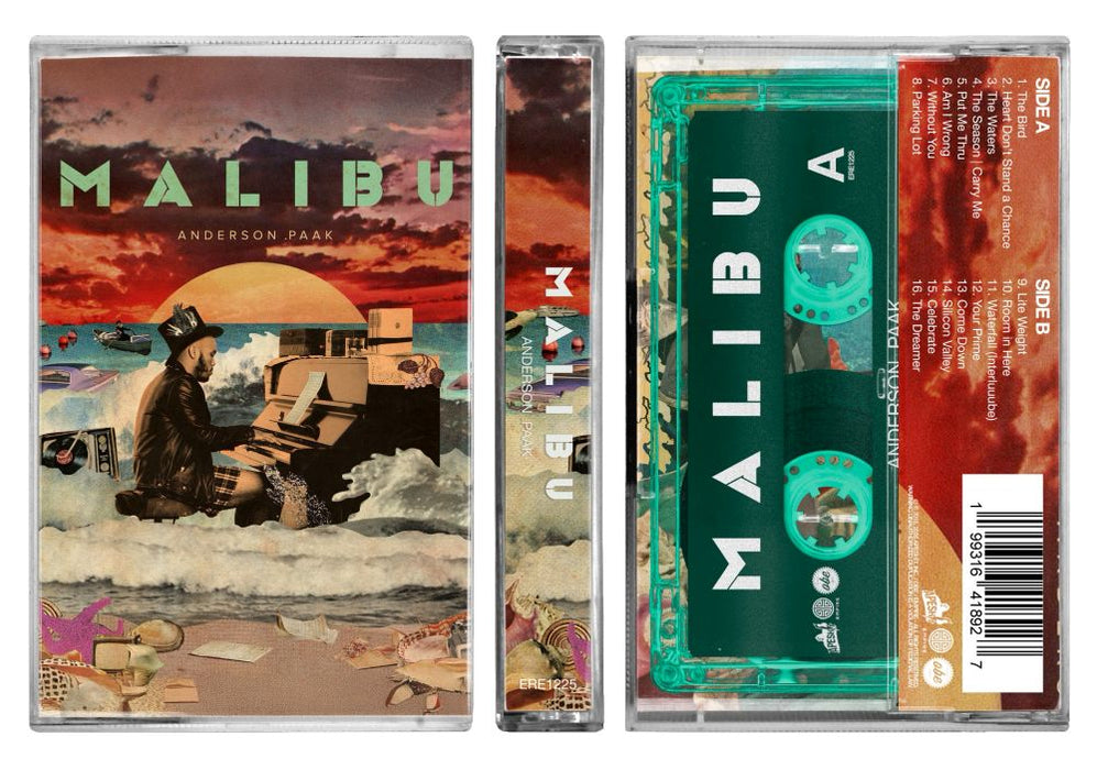 Anderson .Paak Malibu (10 Year Anniversary) Cassette Tape Due Out 01/0526