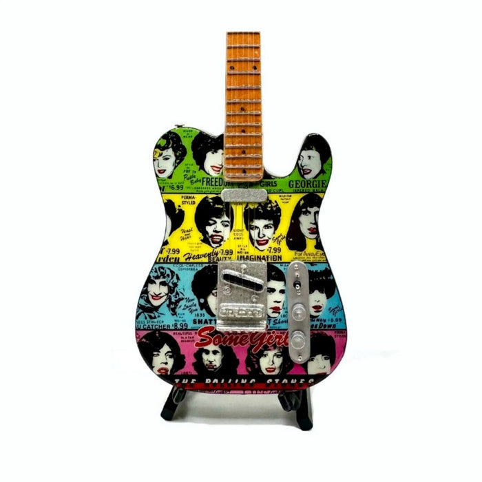 Rolling Stones Some Girls Mini Guitar Replica