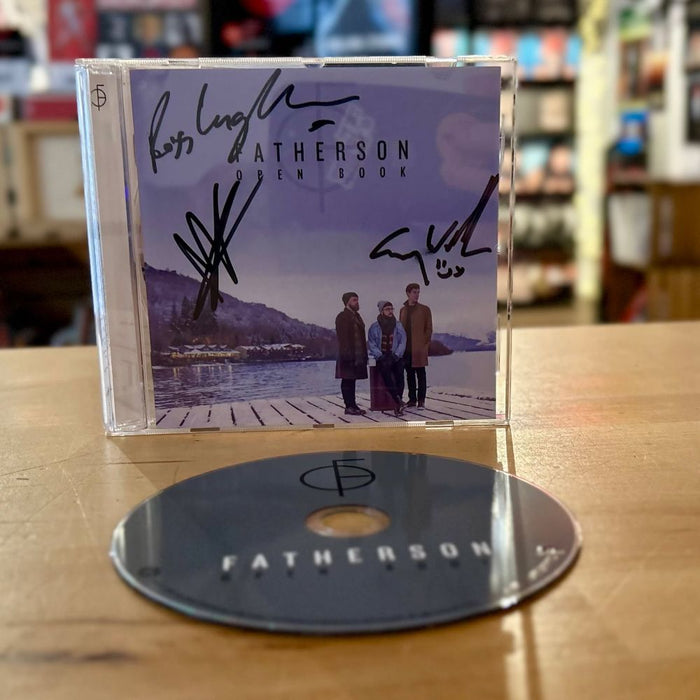 Fatherson Open Book CD SIGNED 2016
