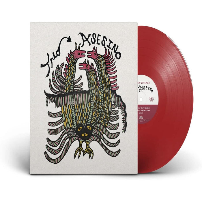 Adrian Quesada Trio Asesino VInyl LP Opaque Red Colour 2026