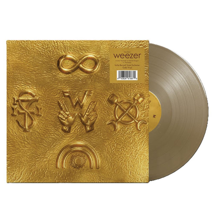 Weezer Weezer Vinyl LP Gold Colour