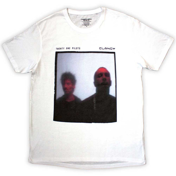 Twenty One Pilots Red Film White Small T-Shirt