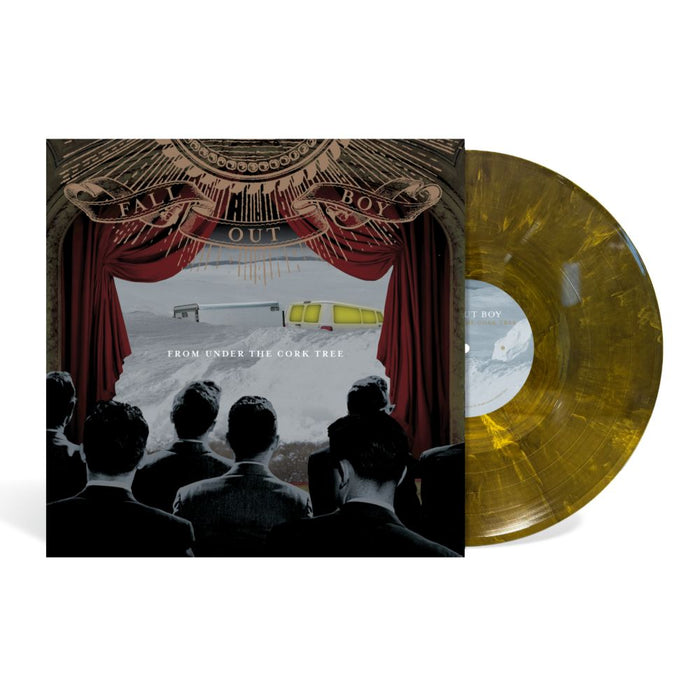Fall Out Boy From Under The Cork Tree (20th Anniversary Edition) Vinyl LP Gold & Black Ice Colour 2025